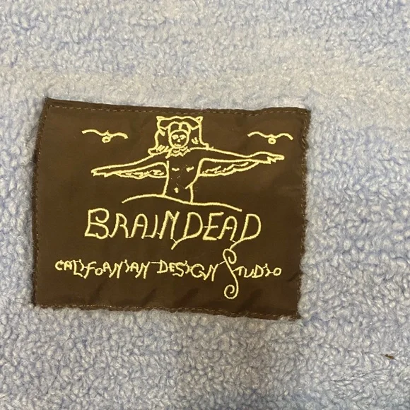 Blue and Green Fleece Sherpa Jacket - Picture 2 of 12